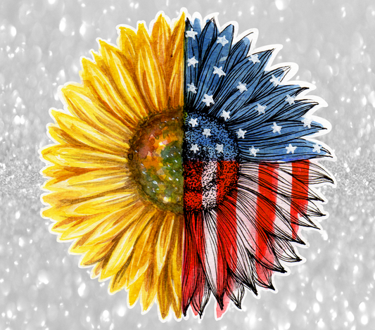 Americana Sunflower Wrap 20oz