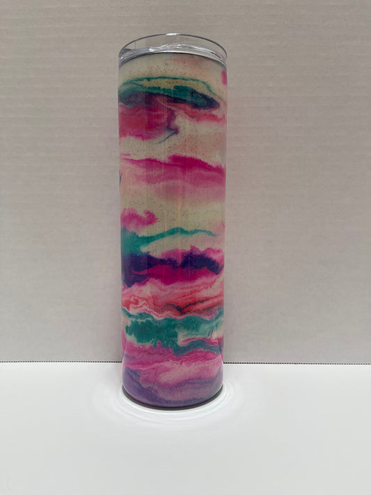 30 oz multi color tumbler