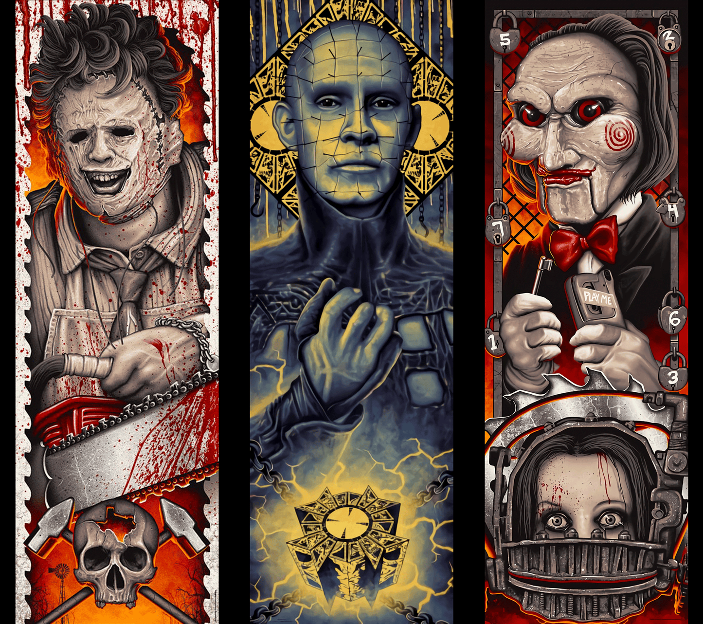 20 oz Horror Movie Wraps